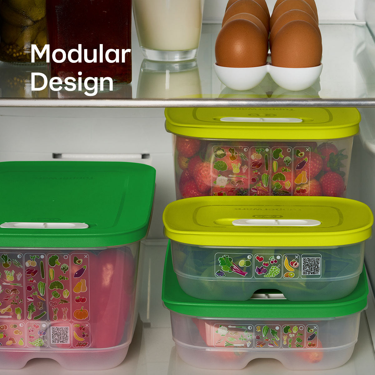Tupperware? FridgeSmart? Vertical | Produce Storage Container With Lid - Image 6